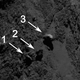 Illustration for article titled The Mysterious Balancing Boulders Of Rosettas Comet
